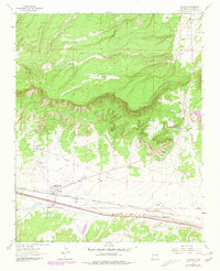 Download a high-resolution, GPS-compatible USGS topo map for Thoreau, NM (1981 edition)