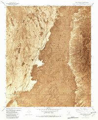 Download a high-resolution, GPS-compatible USGS topo map for Three Rivers NW, NM (1982 edition)