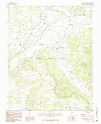 Download a high-resolution, GPS-compatible USGS topo map for Tierra Amarilla, NM (1983 edition)