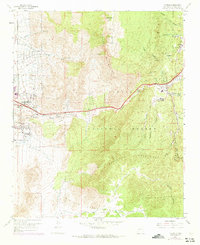 Download a high-resolution, GPS-compatible USGS topo map for Tijeras, NM (1973 edition)