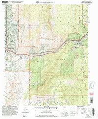 Download a high-resolution, GPS-compatible USGS topo map for Tijeras, NM (2007 edition)