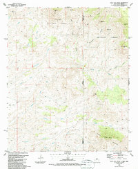 Download a high-resolution, GPS-compatible USGS topo map for Tillie Hall Peak, NM (1987 edition)