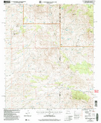 Download a high-resolution, GPS-compatible USGS topo map for Tillie Hall Peak, NM (2006 edition)