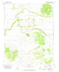 Download a high-resolution, GPS-compatible USGS topo map for Tinaja Mountain, NM (1974 edition)