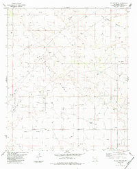 Download a high-resolution, GPS-compatible USGS topo map for Tip Top Wells, NM (1984 edition)