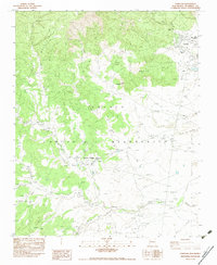 Download a high-resolution, GPS-compatible USGS topo map for Tohatchi, NM (1983 edition)