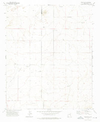 preview thumbnail of historical topo map of De Baca County, NM in 1973
