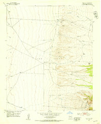 Download a high-resolution, GPS-compatible USGS topo map for Tome NE, NM (1953 edition)
