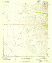 preview thumbnail of historical topo map of Valencia County, NM in 1952