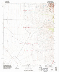 preview thumbnail of historical topo map of Valencia County, NM in 1991
