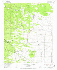 Download a high-resolution, GPS-compatible USGS topo map for Torreon, NM (1955 edition)