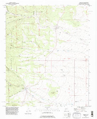 Download a high-resolution, GPS-compatible USGS topo map for Torreon, NM (1995 edition)