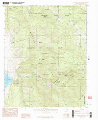 preview thumbnail of historical topo map of Colfax County, NM in 1987