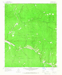 Download a high-resolution, GPS-compatible USGS topo map for Tres Ritos, NM (1967 edition)