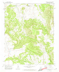 Download a high-resolution, GPS-compatible USGS topo map for Trinchera Pass, NM (1974 edition)