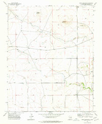 Download a high-resolution, GPS-compatible USGS topo map for Tripod Mountain, NM (1977 edition)