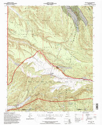 preview thumbnail of historical topo map of Truchas, NM in 1995