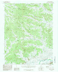 Download a high-resolution, GPS-compatible USGS topo map for Turley, NM (1985 edition)