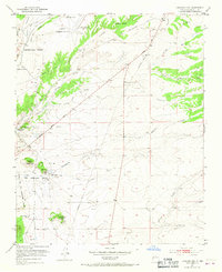 1952 Map of Turquoise Hill, 1967 Print