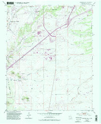 1952 Map of Turquoise Hill, 1993 Print