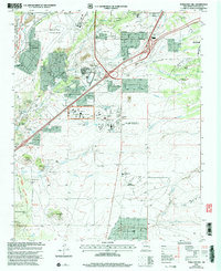 Download a high-resolution, GPS-compatible USGS topo map for Turquoise Hill, NM (2003 edition)
