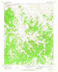 Download a high-resolution, GPS-compatible USGS topo map for Twin Buttes, NM (1967 edition)