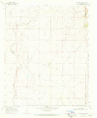 Download a high-resolution, GPS-compatible USGS topo map for Twin Mesa NW, NM (1971 edition)