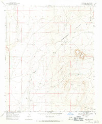 Download a high-resolution, GPS-compatible USGS topo map for Twin Mesa, NM (1971 edition)