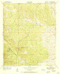 Download a high-resolution, GPS-compatible USGS topo map for Tyrone, NM (1955 edition)