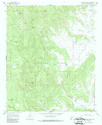 Download a high-resolution, GPS-compatible USGS topo map for Underwood Lake, NM (1986 edition)