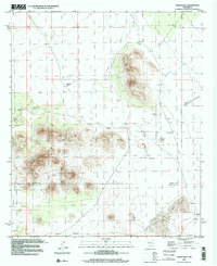 Download a high-resolution, GPS-compatible USGS topo map for Upham Hills, NM (2001 edition)