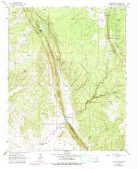 Download a high-resolution, GPS-compatible USGS topo map for Upper Nutria, NM (1980 edition)