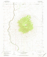 Download a high-resolution, GPS-compatible USGS topo map for Ute Mountain, NM (1984 edition)