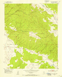 Download a high-resolution, GPS-compatible USGS topo map for Valle Largo, NM (1953 edition)