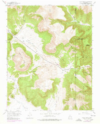 preview thumbnail of historical topo map of Sandoval County, NM in 1952