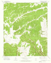 preview thumbnail of historical topo map of McKinley County, NM in 1972