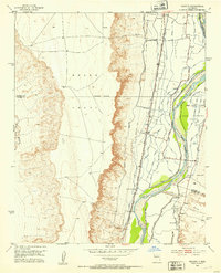 Download a high-resolution, GPS-compatible USGS topo map for Veguita, NM (1953 edition)