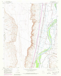Download a high-resolution, GPS-compatible USGS topo map for Veguita, NM (1980 edition)