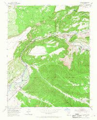 Download a high-resolution, GPS-compatible USGS topo map for Velarde, NM (1968 edition)