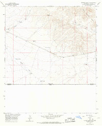 Download a high-resolution, GPS-compatible USGS topo map for Victorio Ranch SE, NM (1967 edition)