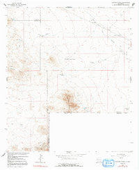 Download a high-resolution, GPS-compatible USGS topo map for Victorio Ranch, NM (1991 edition)