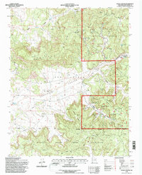 Download a high-resolution, GPS-compatible USGS topo map for Vigas Canyon, NM (1997 edition)