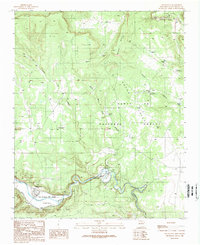 Download a high-resolution, GPS-compatible USGS topo map for Villanueva, NM (1989 edition)
