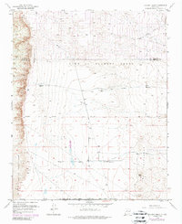 Download a high-resolution, GPS-compatible USGS topo map for Volcano Ranch, NM (1986 edition)