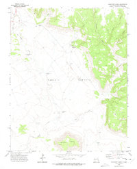 Download a high-resolution, GPS-compatible USGS topo map for Waggoner Ranch, NM (1975 edition)