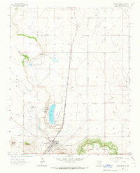 Download a high-resolution, GPS-compatible USGS topo map for Wagon Mound, NM (1966 edition)