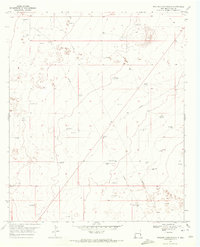 preview thumbnail of historical topo map of Lea County, NM in 1970