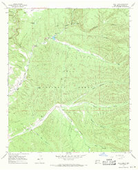 Download a high-resolution, GPS-compatible USGS topo map for Wall Lake, NM (1971 edition)