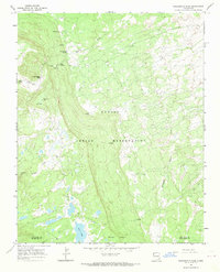 Download a high-resolution, GPS-compatible USGS topo map for Washington Pass, NM (1969 edition)