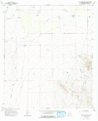 Download a high-resolution, GPS-compatible USGS topo map for West Lime Hills, NM (1967 edition)